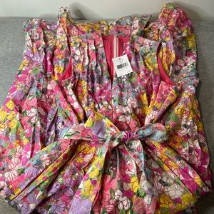Kate Spade Floral Dots Burnout Dress